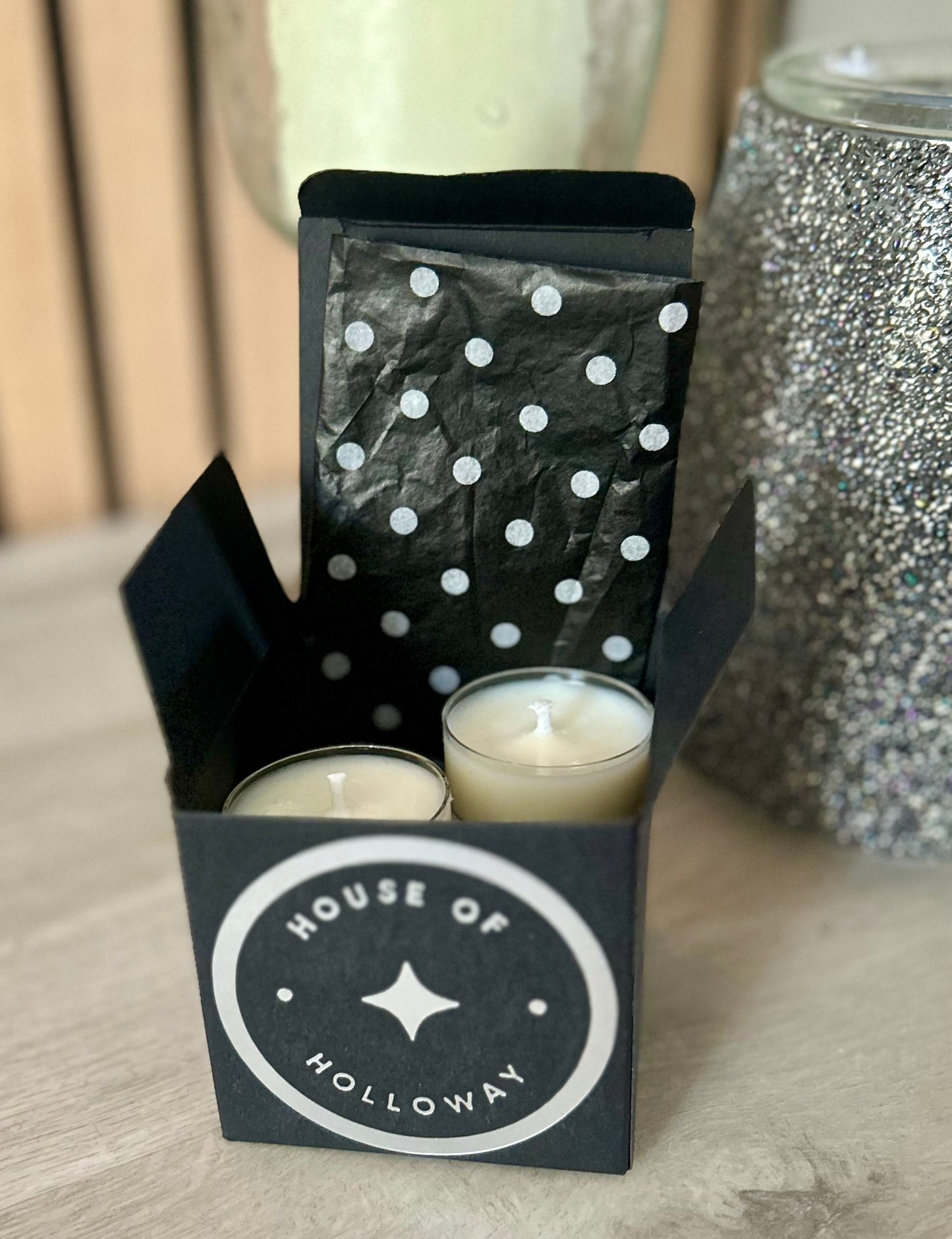 Set of 6 Scented Soy Wax Tealights