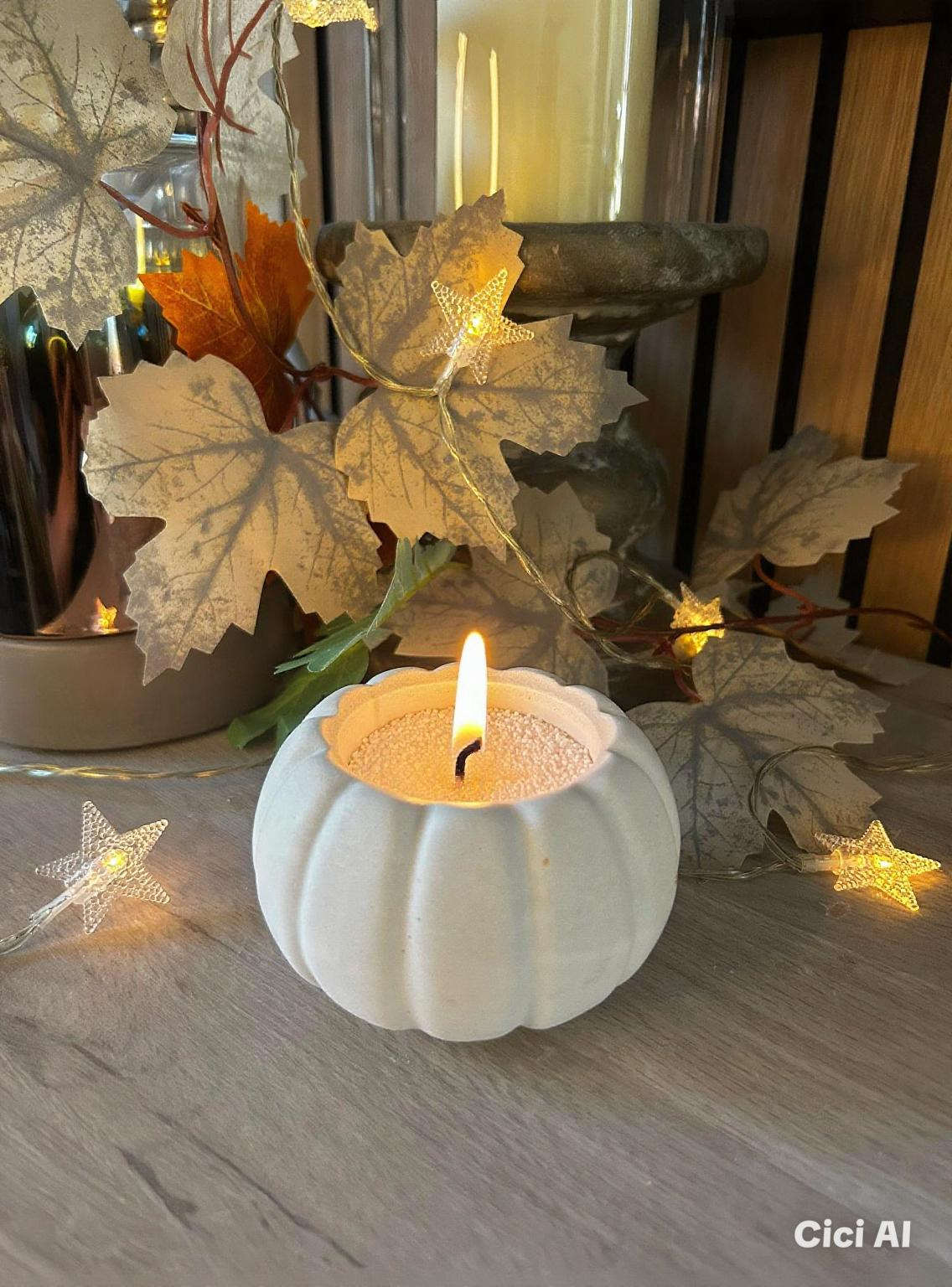 Pumpkin Candle Jars