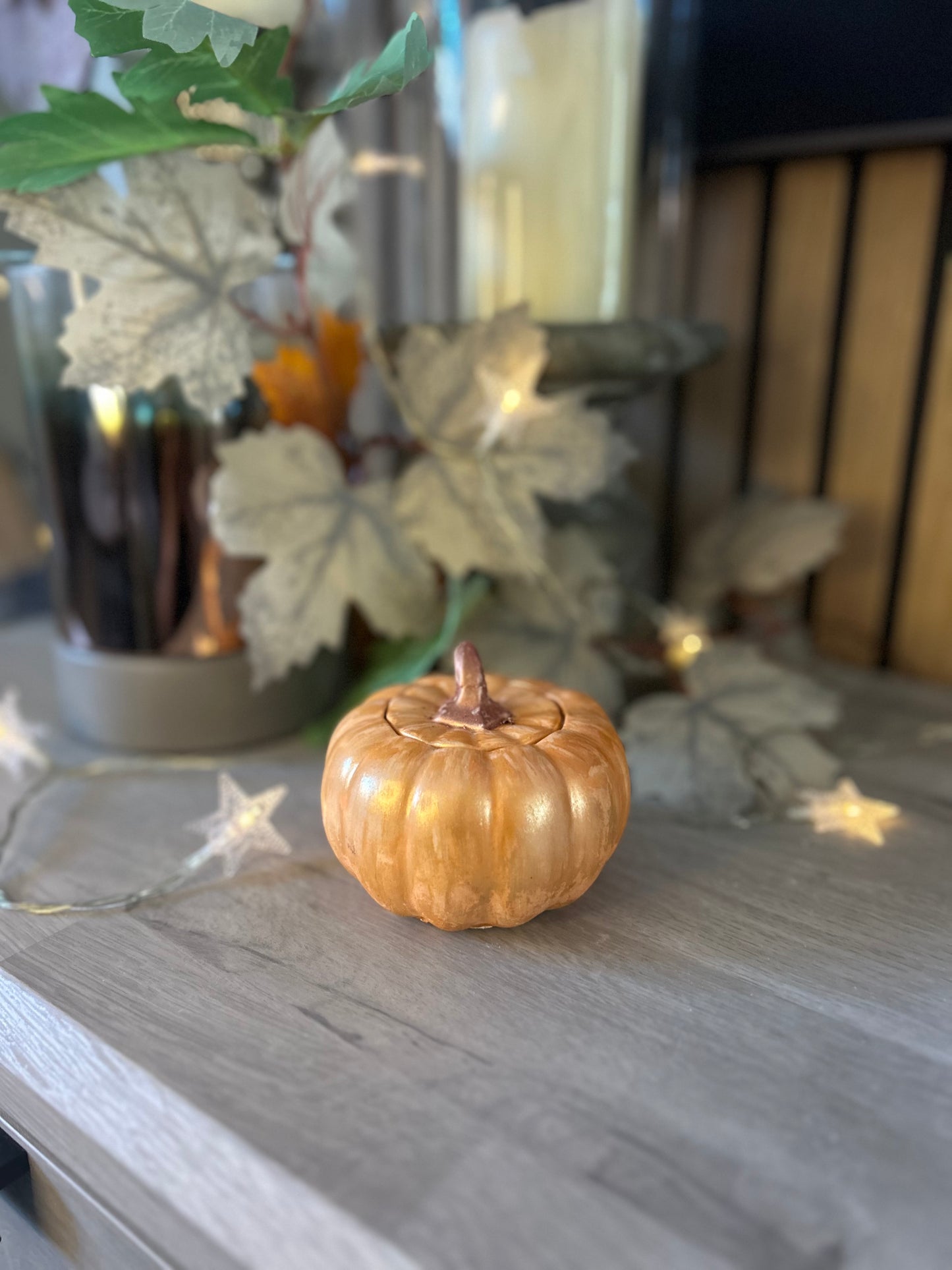Pumpkin Candle Jars