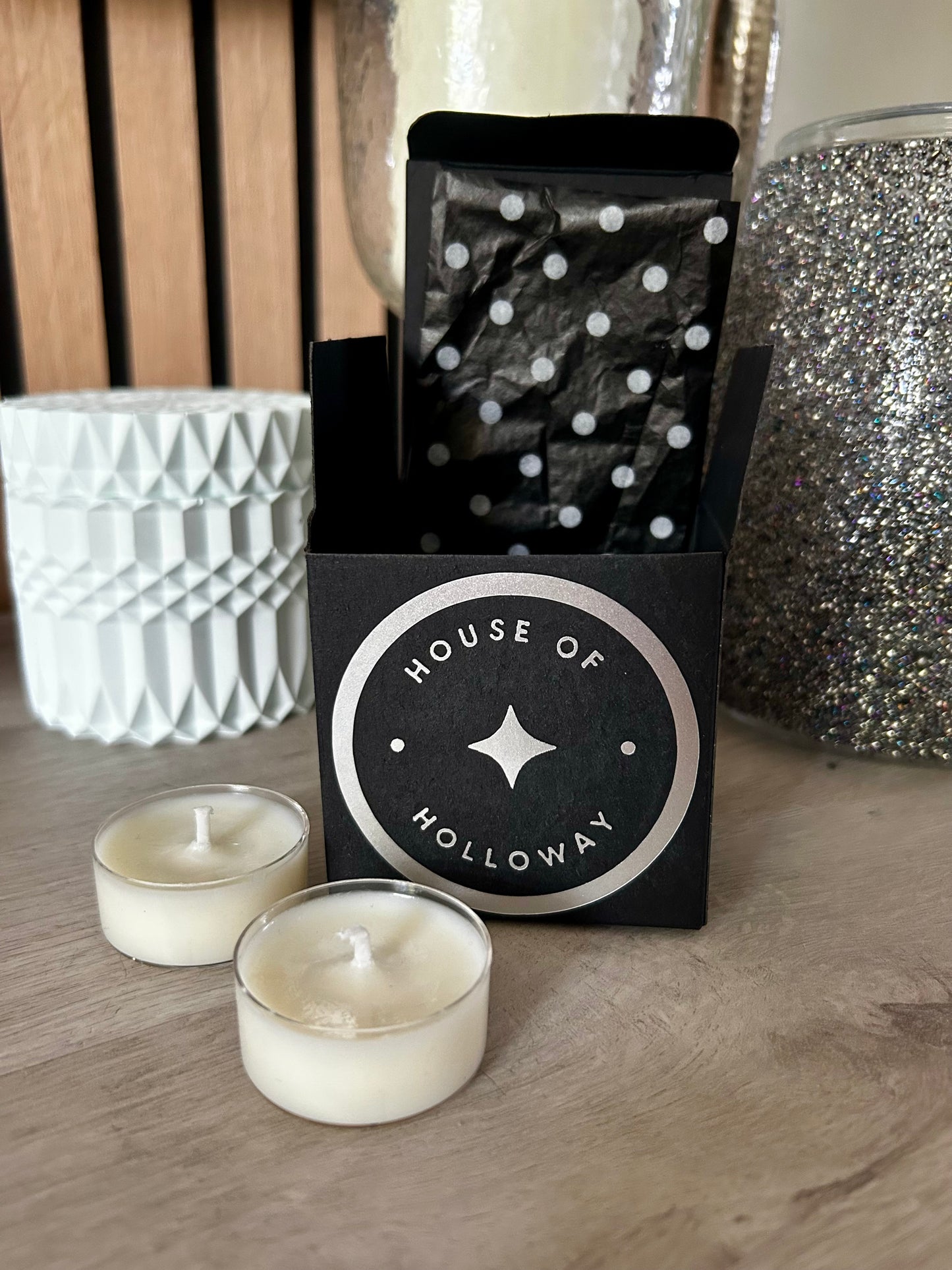 Set of 6 Scented Soy Wax Tealights