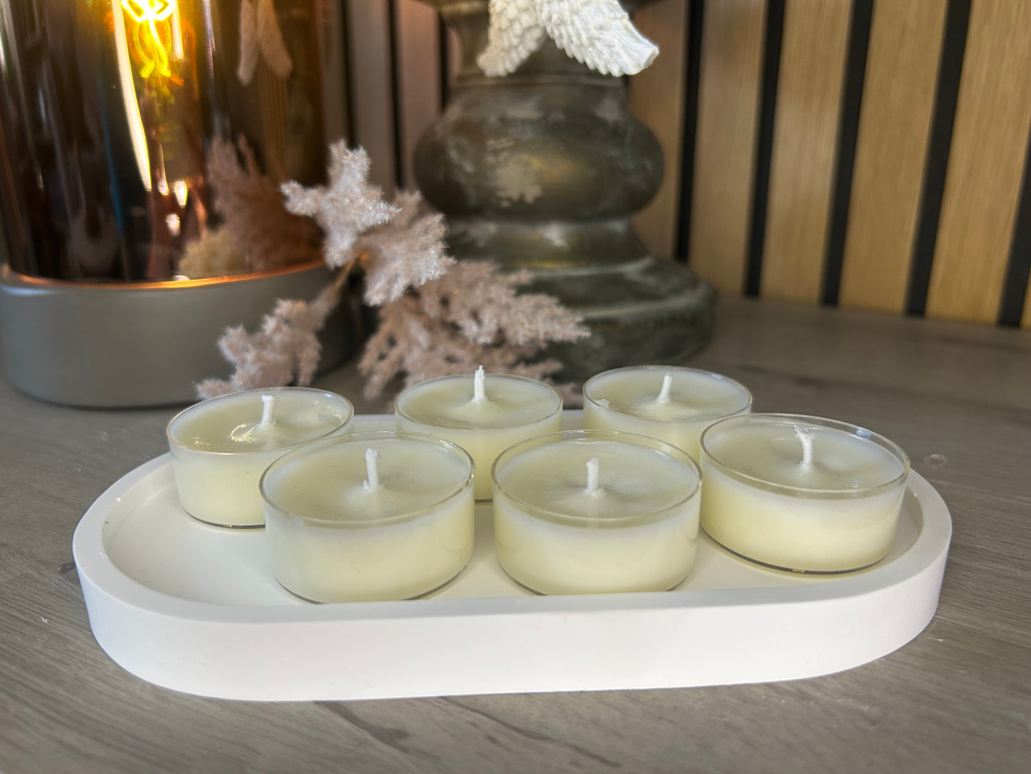Set of 6 Scented Soy Wax Tealights