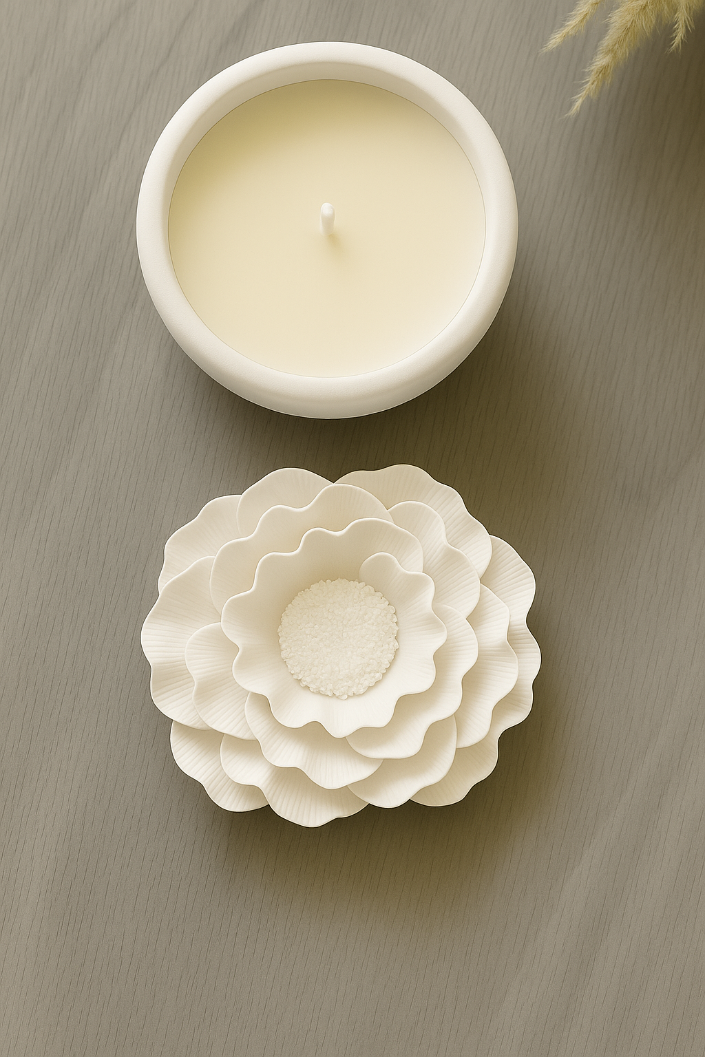 A Whisper of Camelia Tall Candle Jar