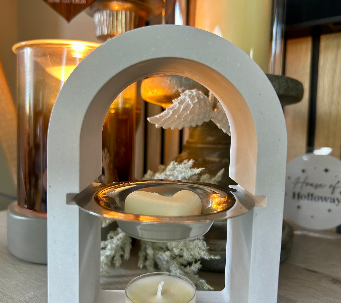Arched Ceramic Wax Melt Warmer / Burner