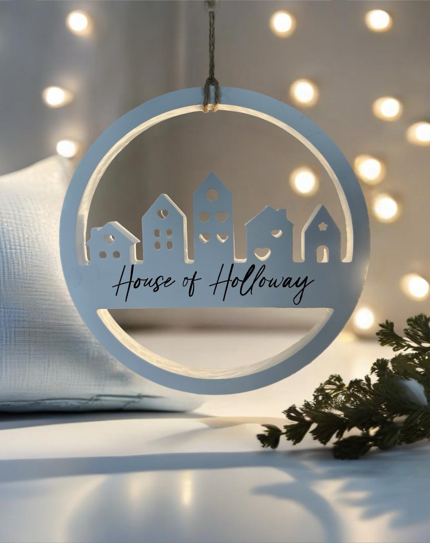 Customisable Home or Family Wall Hanging ‘Home is where the Heart is’
