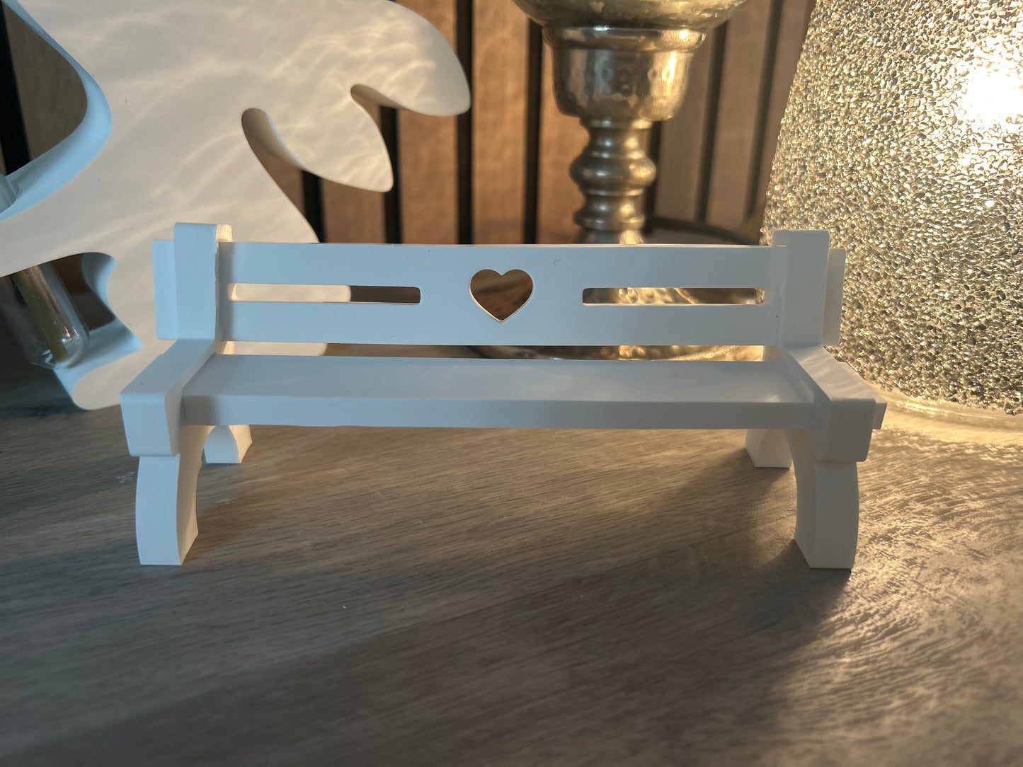 ‘Rest’ Ceramic Stone Bench Ornament