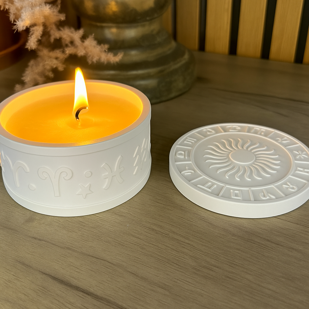 Celestial Glow Zodiac Candle