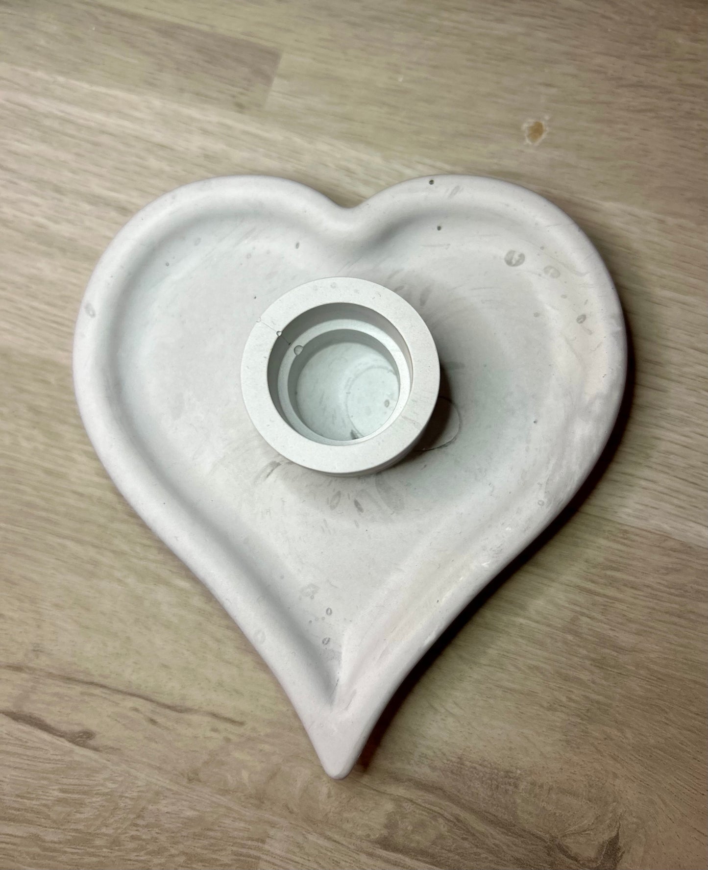 Heart Shaped Candle Holder