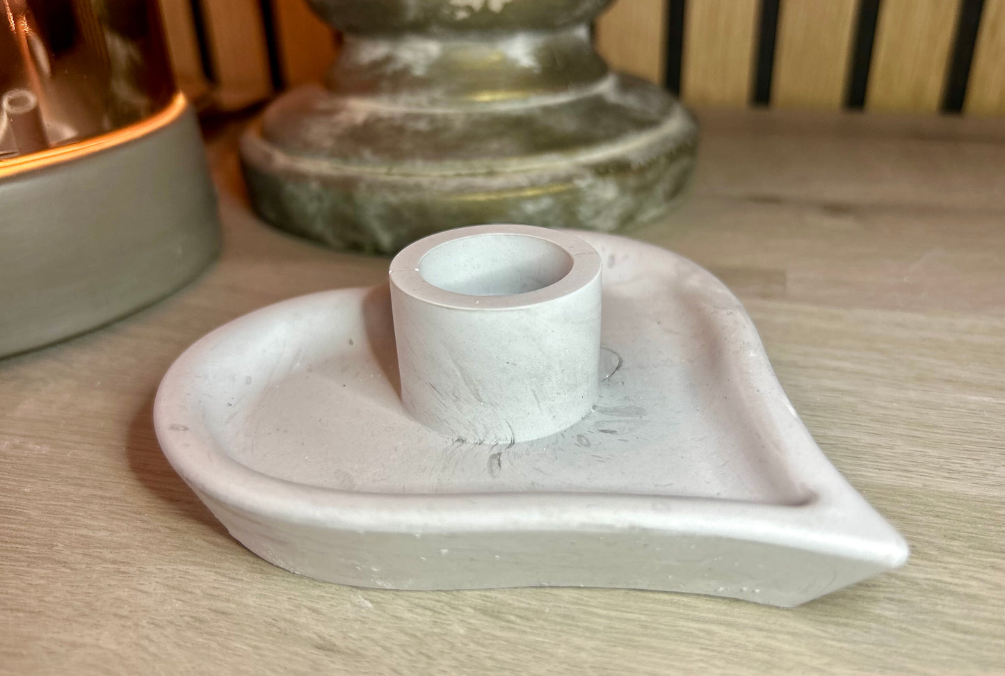 Heart Shaped Candle Holder