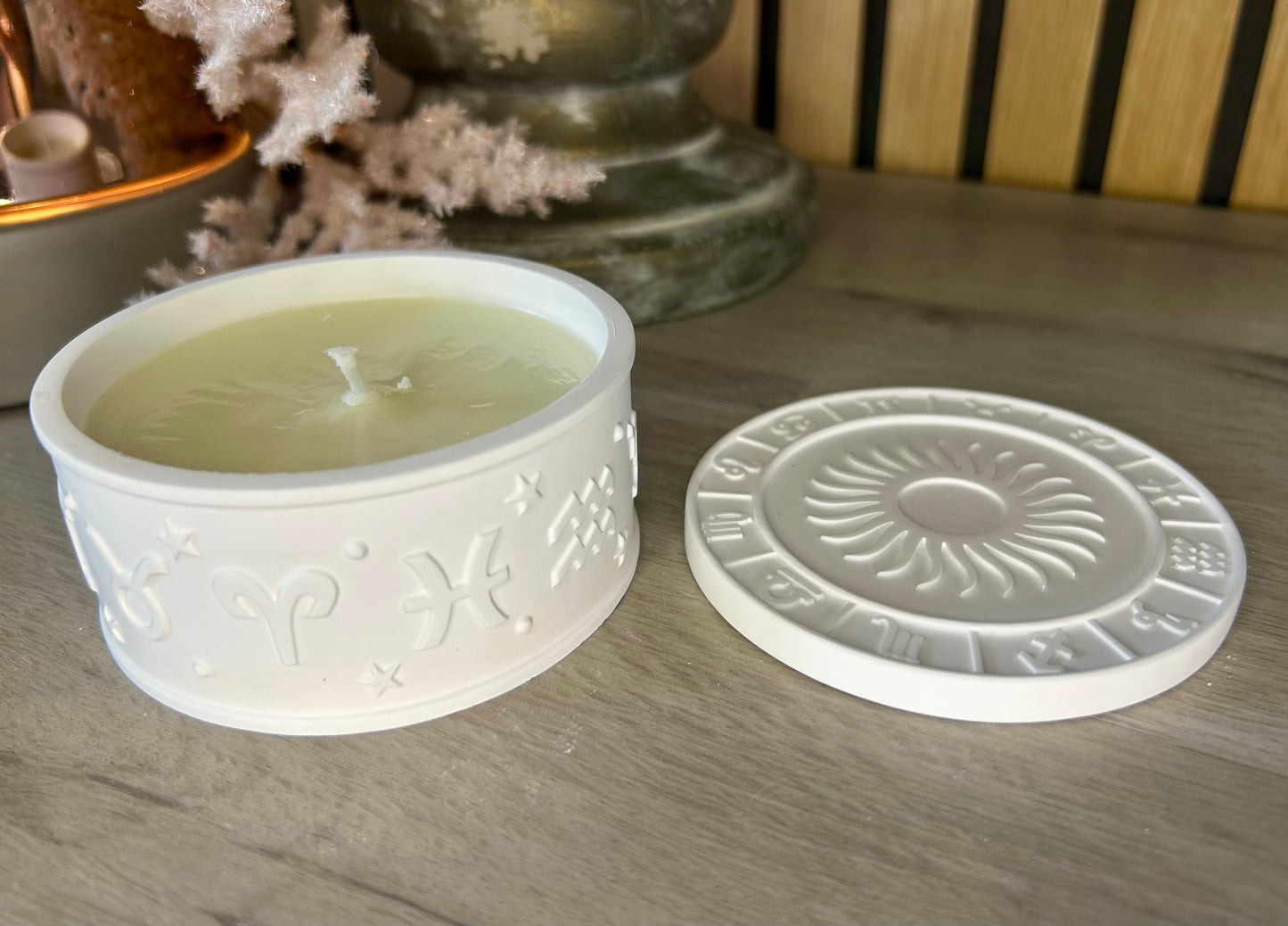 Celestial Glow Zodiac Candle