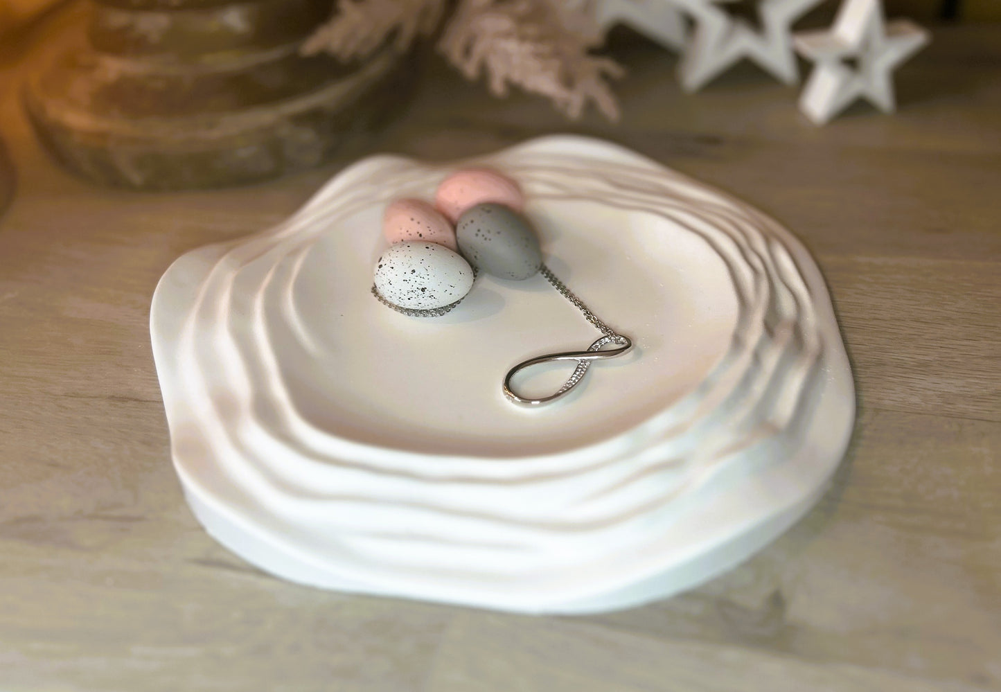 Ripple Edge Decorative Tray