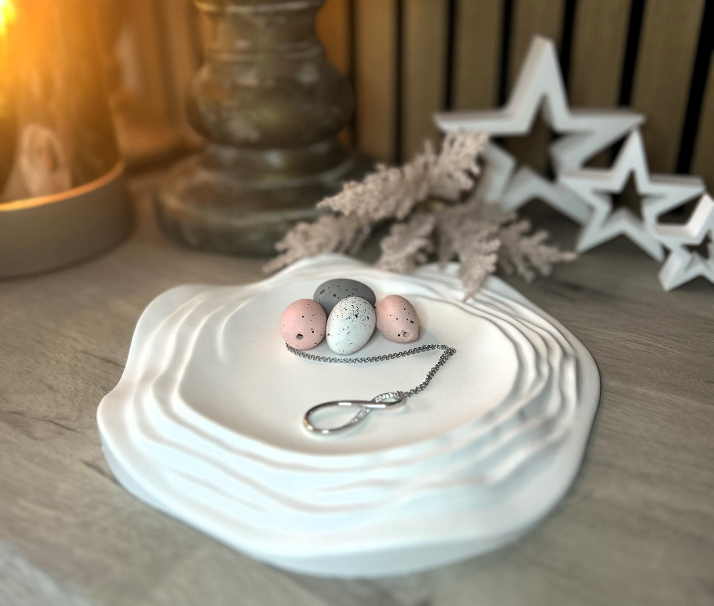 Ripple Edge Decorative Tray