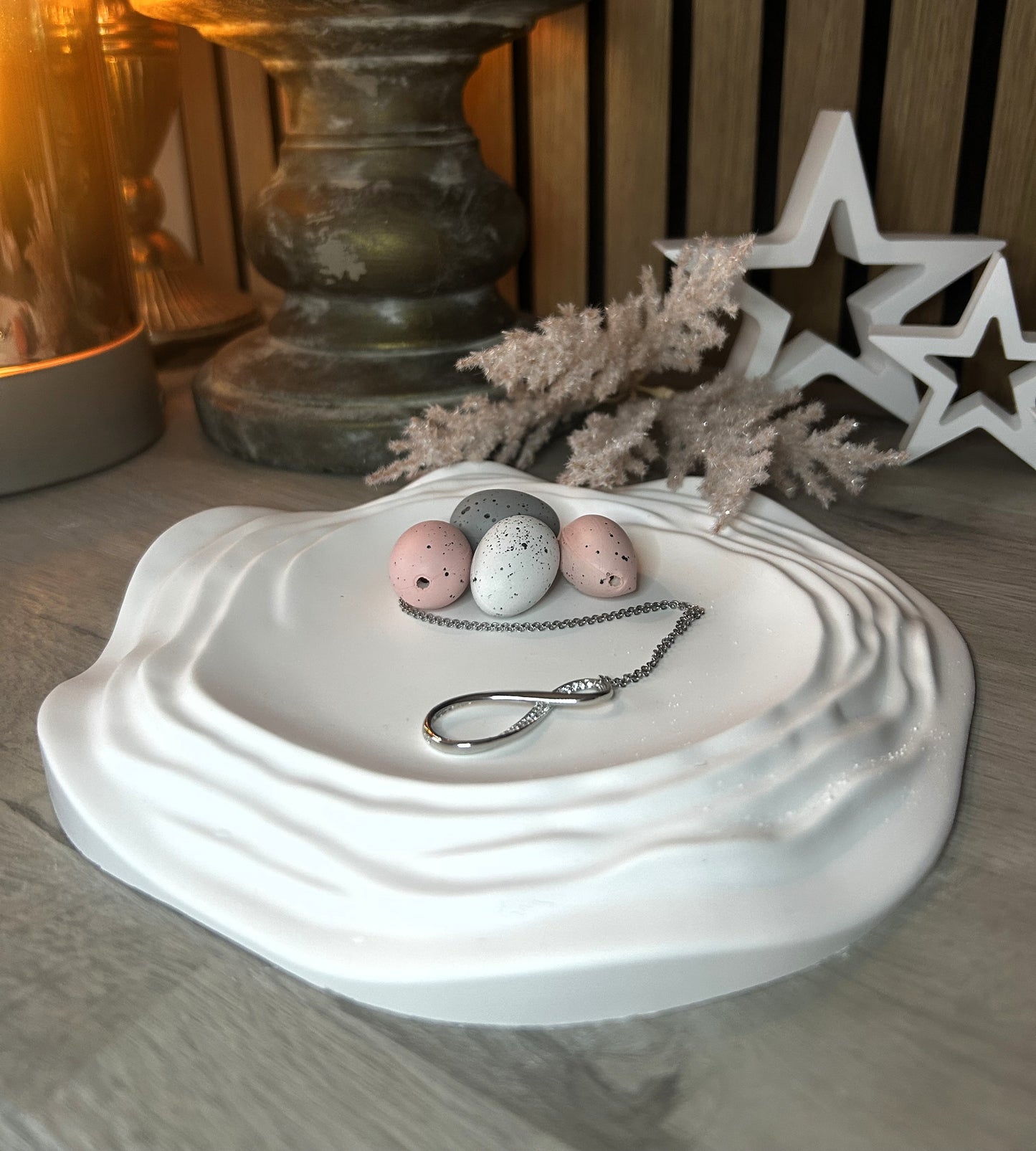 Ripple Edge Decorative Tray