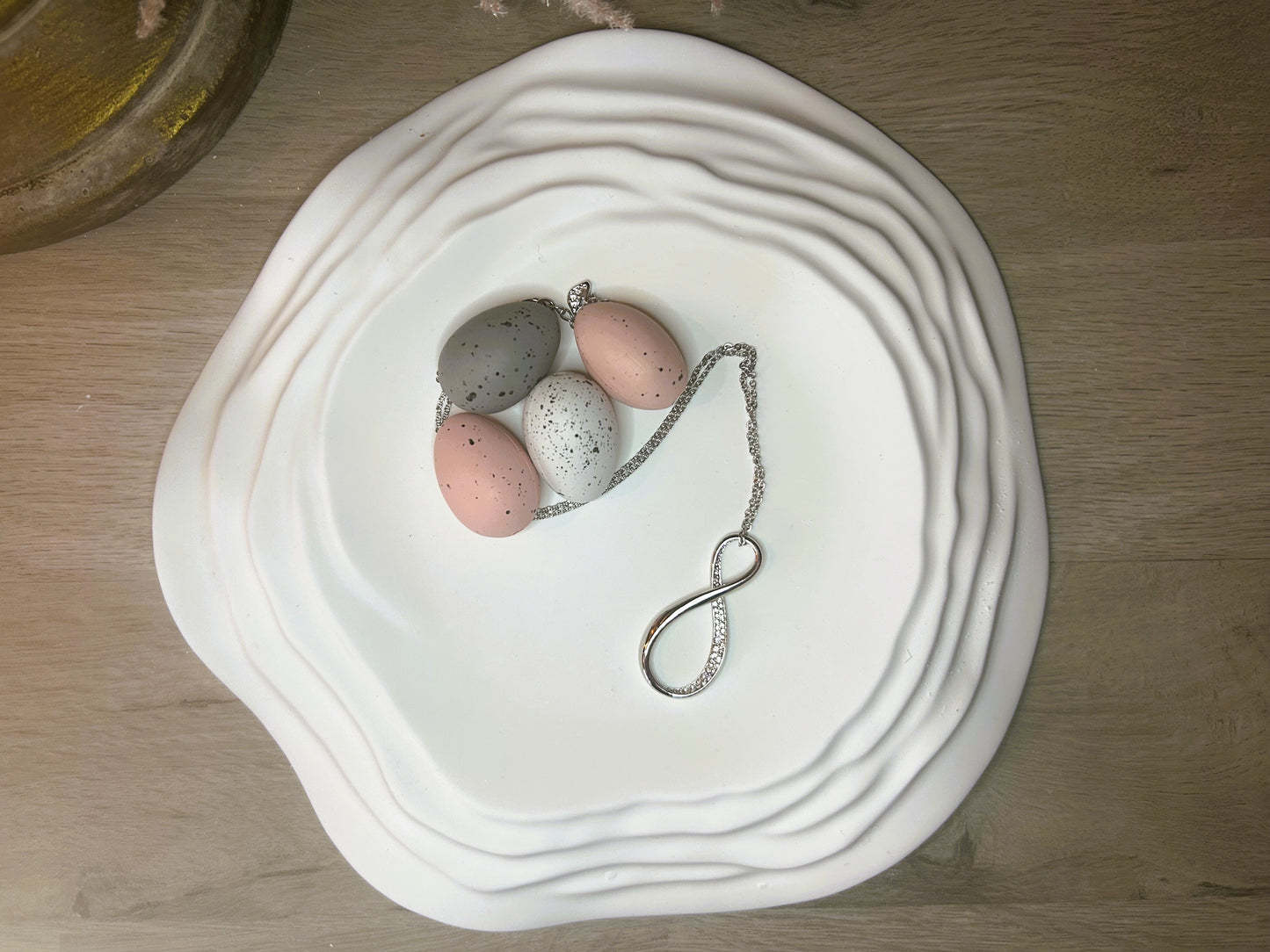 Ripple Edge Decorative Tray