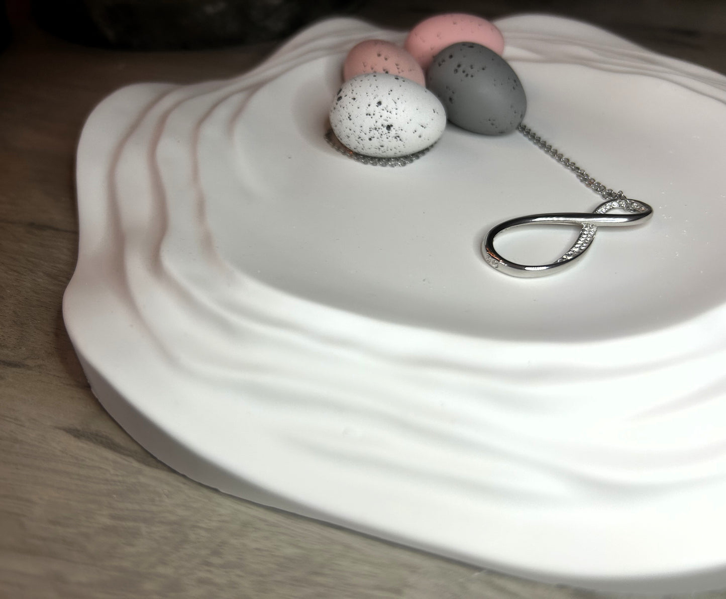 Ripple Edge Decorative Tray