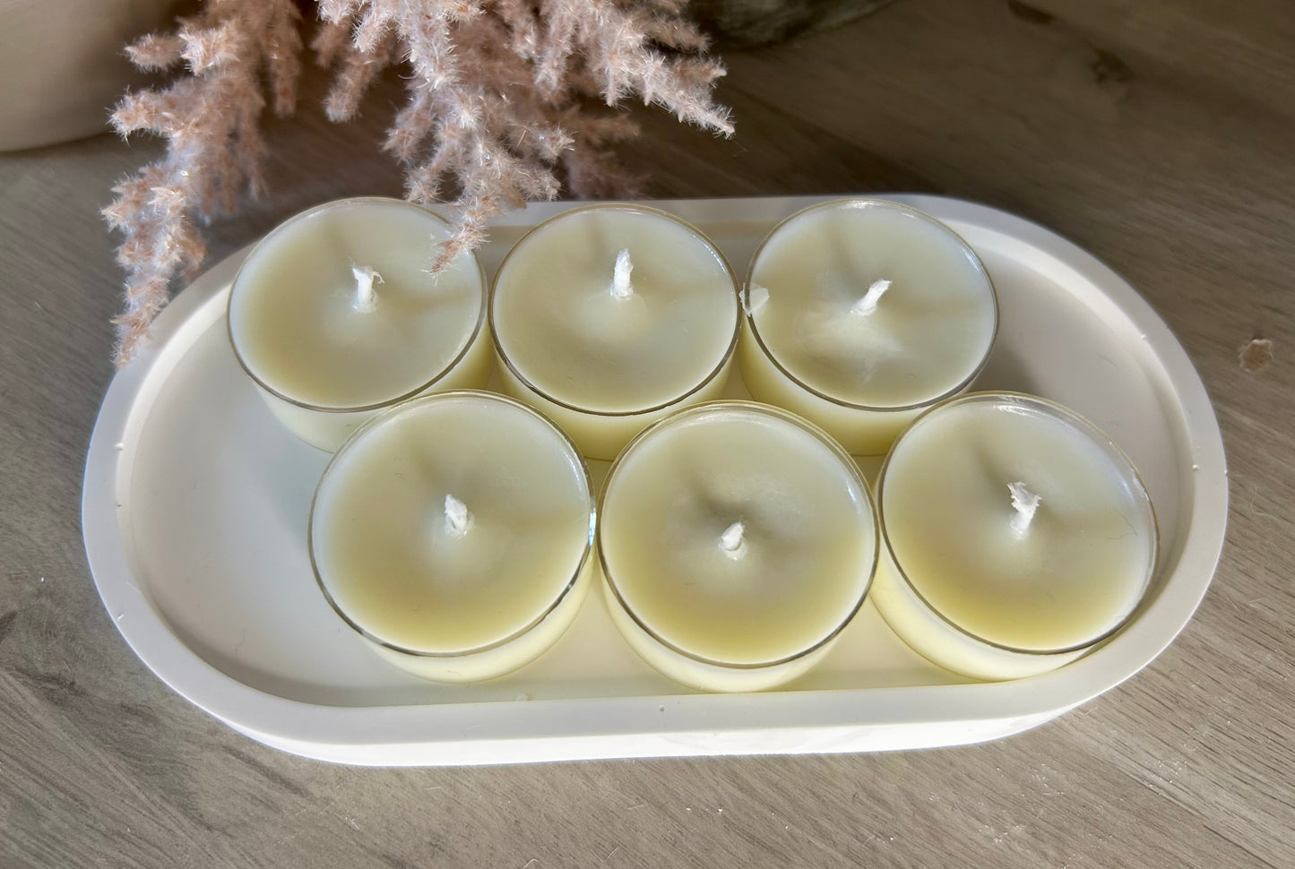Set of 6 Scented Soy Wax Tealights