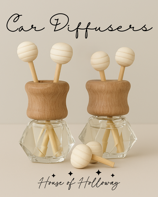 House of Holloway Car Diffuser – Your Favourite Fragrance on the Go