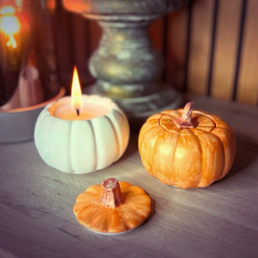 Pumpkin Candle Jars