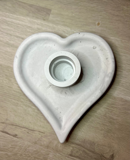 Heart Shaped Candle Holder
