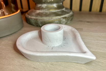 Heart Shaped Candle Holder