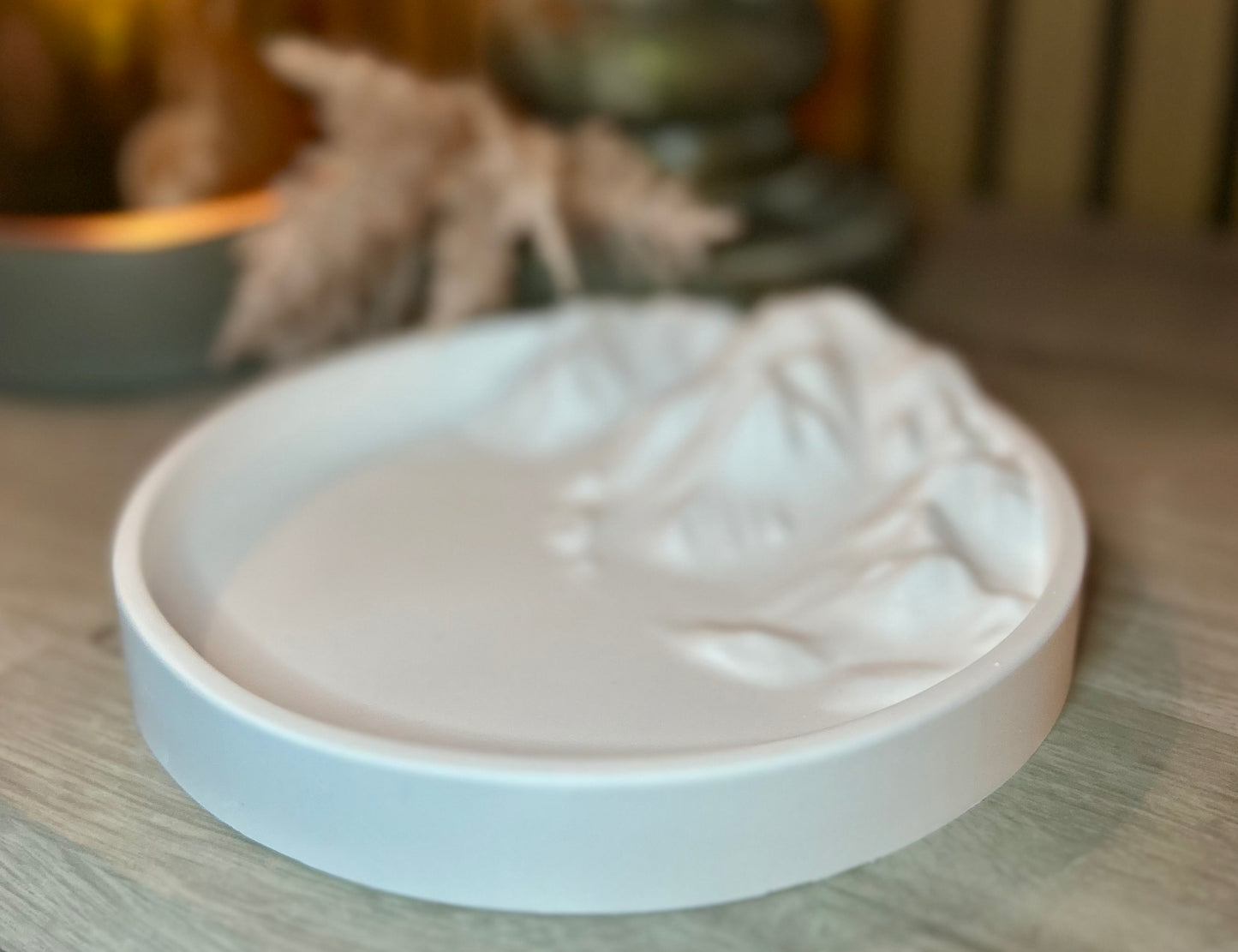 Mountain Landscape Tray - Nature Inspired Minimalism