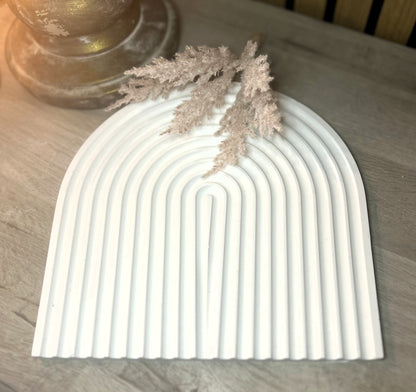 Arched Ribbed Rainbow Tray
